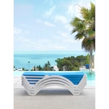 thumbnail of SHAF - Pack de 25 tumbonas apilables Mykonos. Reclinables en 4 posiciones - Color Azul