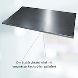 thumbnail of PROREGAL Stahlschrank BEE mit 5 verzinkten Fachböden | HxBxT 195x92x60cm | Grau-Anthrazit | Werkstattschrank Werkzeugschrank Aktenschrank