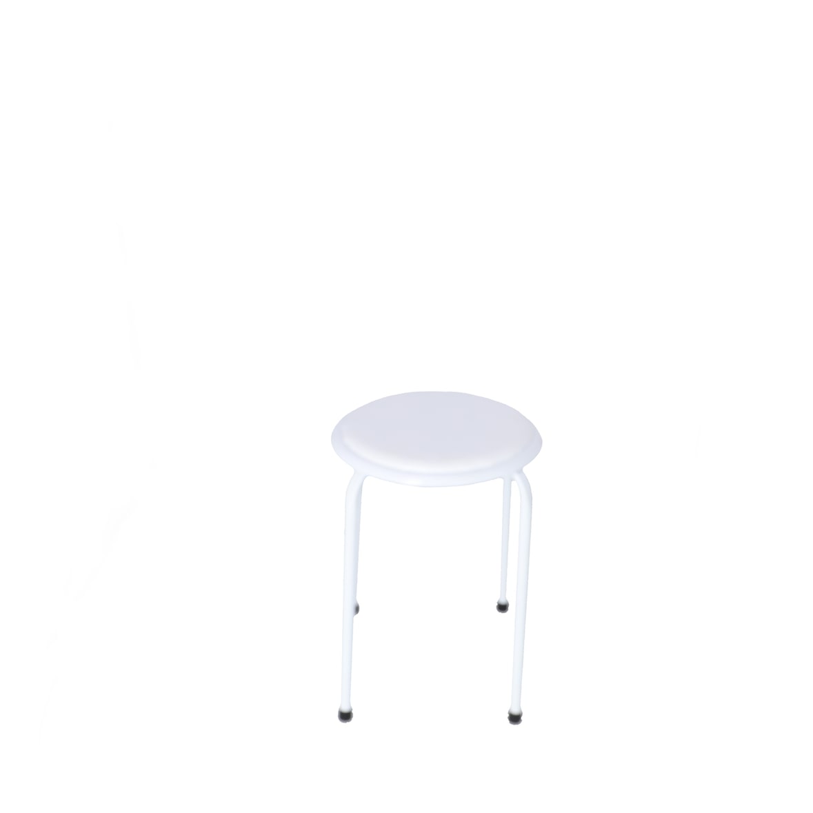 MUEBLEAR - Küchenhocker Weiß