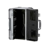 thumbnail of Alumaxx Pilotenkoffer Aktenkoffer groß Trolley Busines vier 360° Rollen silber 45169