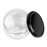 thumbnail of Tarro Con Tapa 250 Ml Ø10X6,5 Cm Transparente Pet (154 Unidades)