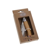 thumbnail of Couteau de poche Laguiole frerot olivier -  Marron Autre forme Bois Jean Dubost 8.50x2.50 cm