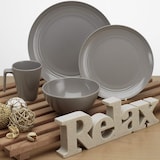 thumbnail of Tafelgeschirr Kunststoff Geschirr Set Latte 16-teilig