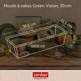 thumbnail of Moule à cake 30 cm Zenker Green Vision