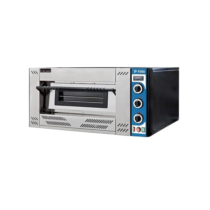 Forno pizza a gas a camera singola per 9 pizze Ø 30 cm