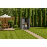 thumbnail of Abri de Jardin Extérieur 151x83xH200cm Gris Anthracite - Cabanon de jardin Plancher Rangement Outils & Mobilier de Jardin