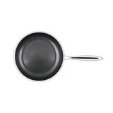 thumbnail of Morleos Bratpfanne 26 cm 3 Liter Antihaft Wabenstruktur Edelstahl Pfanne Gas Induktion Elektro Pfanne Kratzfest Rostfrei Beschichtet Gastro