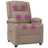 thumbnail of vidaXL Massagesessel Cappuccino-Braun Kunstleder