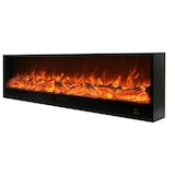 thumbnail of Sined Caminetto Amiata 180 Cm Einbau Und Freistehender Elektrokamin Mit 1500w Leistung Schwarz