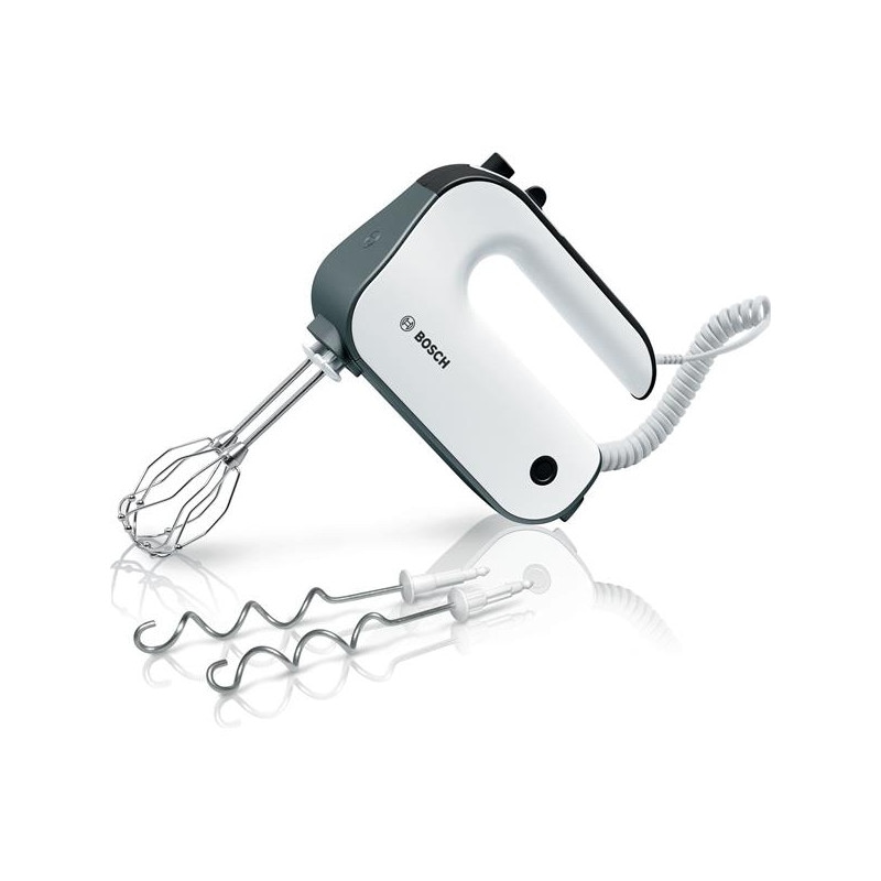 Bosch MFQ4 Handmixer 850 W Schwarz, Edelstahl, Weiß