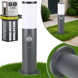 thumbnail of MONZANA® Außenleuchte mit Bewegungsmelder IP44 Wetterfest Edelstahl E27 Anthrazit 50cm Außen Wegeleuchte Standleuchte