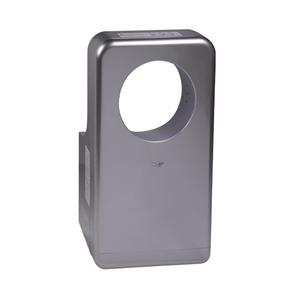 KARÌ Sèche-mains électrique, Vers. "Pro" avec moteur brushless ABS Argent 1.000 W, 1.300 W