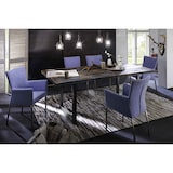 thumbnail of SIT Möbel Esstisch 160 cm | Platte 40 mm Altholz bunt | Kufen-Gestell Stahl antikschwarz | B 160 x T 85 x H 76,5 cm | 15020-11 | Serie TABLES & CO