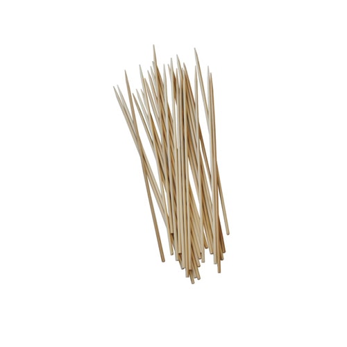 PAPSTAR 250 Schaschlikspieße, Bambus "pure" Ø 2,5 mm · 15 cm
