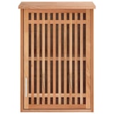 thumbnail of vidaXL Wand-Badschrank 42x23x60 cm Massivholz Nussbaum