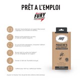 thumbnail of Fury sticker adhésif mouches x 4