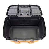 thumbnail of Servante à Outils Mobile - 2 Compartiments Modulables Boite à Outils 2 Roues Charge 70 kg Trolley Art Plast