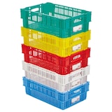 thumbnail of GILAC Caisse ajourée empilable emboîtable HACCP 600 x 400 - 37 L - Bleu G180310