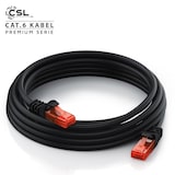 thumbnail of CSL Cat 6 Gigabit Ethernet LAN Kabel - mehrfach geschirmt - UTP Gigabit - 1000 Mbit/s - Patchkabel - Netzwerkkabel - 2m