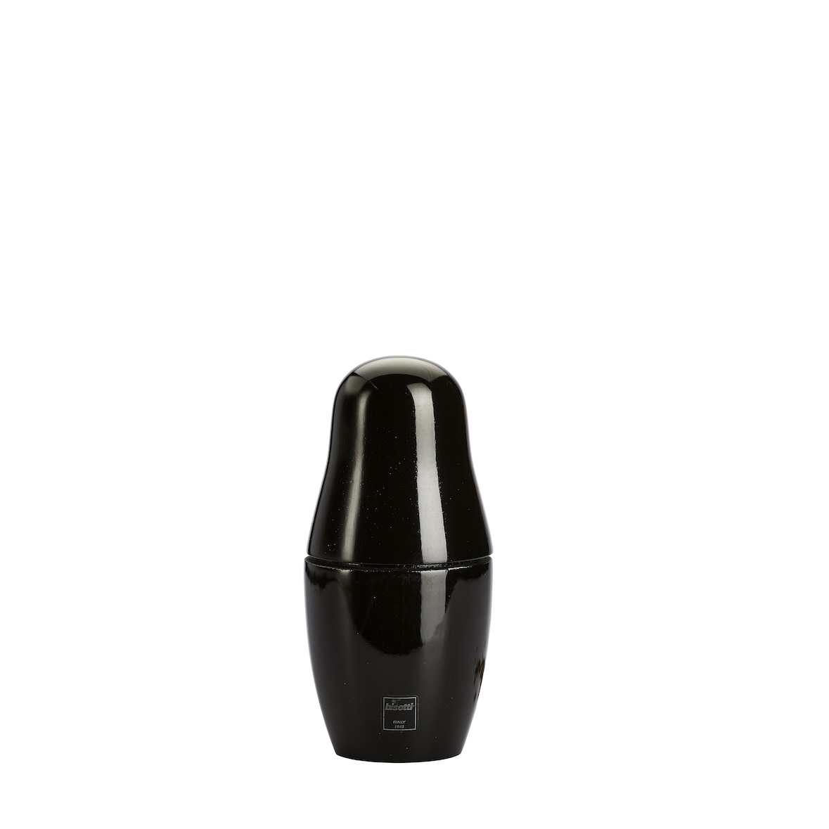 BISETTI - Macina spezie "Matryoshka" in faggio laccato nero