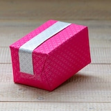 thumbnail of Geschenkpapier Rolle 50cm 50Meter pink/silber Circles