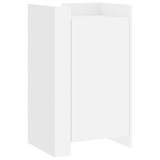 thumbnail of Helloshop26 - Buffet Sideboard Kommode Schrank Aufbewahrungseinheit Organizer für Küche Wohnzimmer Lounge 45 x 35 x 75 cm weißes 02_0030312