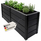 thumbnail of NYVI Hochbeet NYVIGreen XL 158x44x61cm 392 Liter - Kunststoff Kräuterbeet für Garten, Terrasse, Balkon - Wetterfest, UV-resistent, Rostfrei, Langlebig
