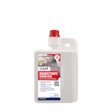 thumbnail of Clean Professional. Detergente superconcentrato per pavimenti in disinfettante. Grazie al suo sistema di dosaggio evita gli sprechi. 1lt. Neutro.