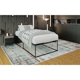 thumbnail of Metalen bed Scala zwart/200x100x46 cm