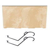 thumbnail of Prosperplast - URBI CASE BETON EFFECT W Blumentopf - 39,5 x 18,5 x 19,5 cm in Cremefarbe