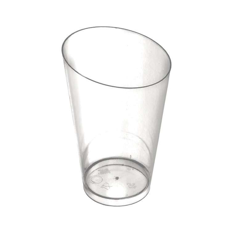 MONOUSO - Vaso Degustación Reutilizable "Cónico Alto" Transparente 70ml (500 Uds)