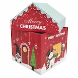 thumbnail of 2 Geschenkboxen Weihnachten Häuschen Christmas Wichtel Geschenkverpackung Geschenkkarton