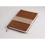 thumbnail of Clairefontaine 3x Flying Spirit, Notizbuch A5 mit Fadenbindung und glänzendem Ledereinband, cognac, 90 Blatt 90g DOT - Cognac 106943C