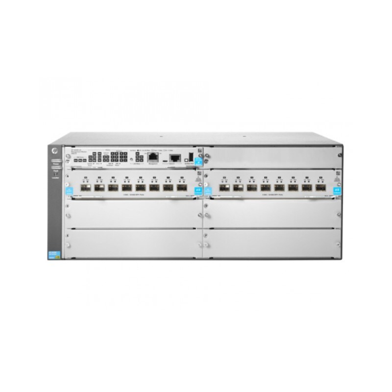 HP Enterprise 5406R 16-port SFP+ No PSU v3 zl2 Switch verwaltet 16 x 1 Gigabit/10 Gigabit SFP+ -Rack montierbar
