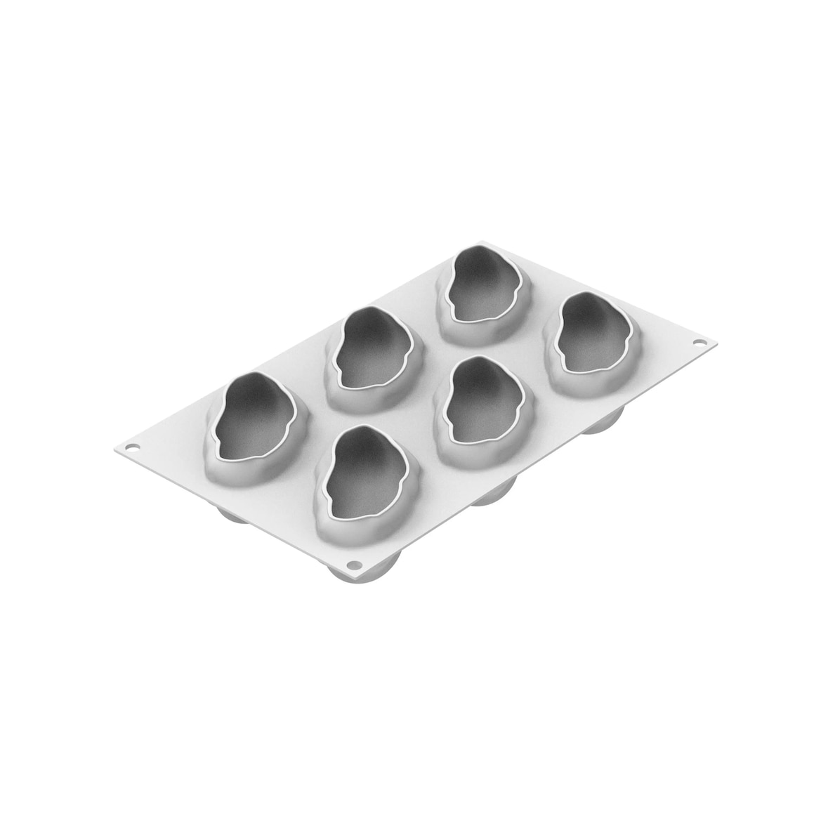 Silikomart Stampo in silicone Pistacchio 120 99x56 h 40mm bianco