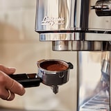 thumbnail of Tchibo Siebträger Espressomaschine „Lapressa“, Edelstahl