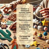 thumbnail of Fieltro para Manualidades, Fieltro de Colores, Suave y Flexible, 40x60cm - m-office (blanco, 40 uds)