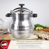 thumbnail of Magefesa Alustar - Olla Express Profesional de 22 Litros, Fabricada en Aluminio, Apta para Gas, Vitrocerámica y Eléctrica, 3 Sistemas de Seguridad