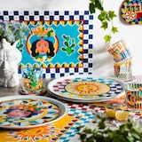 thumbnail of Excelsa lot de 6 sets de table Sicilian Rhapsody plastique 43x0,1x28,5 cm multicolore