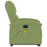 thumbnail of vidaXL Massagesessel mit Aufstehhilfe Elektrisch Hellgrün Samt