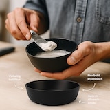 thumbnail of Anrührbecher Gips Mischbecher Schwarz 4 Stück 150 mm Durchmesser Zylindrisch