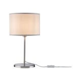 thumbnail of Paulmann Lampe à poser Tessa E14   max. 40W Crème#Acier brossé 70923