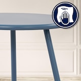 thumbnail of Sitzgruppe Minota blau/2 Stühle