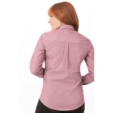 thumbnail of Chef Works® CHAMBRAY Damenbluse Altrosa Größe L