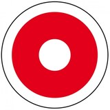 thumbnail of Aufkleber I Feuerwehrzeichen Brandmelder, Folie, selbstklebend, Ø 65mm