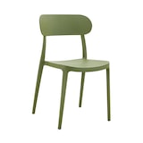 thumbnail of METRO PROFESSIONAL Chaise de terrasse BANDOL, plastique, empilable, vert olive