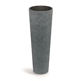 thumbnail of Prosperplast - Blumentopf aus Rotationsgeformtes Polyethylen 20L Ø40x110cm in farbe Granit - Tubra Round SLIM HIGH ETHICK