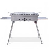 thumbnail of Mangal Khan Edelstahl Schaschlik Grill mit Grillrost