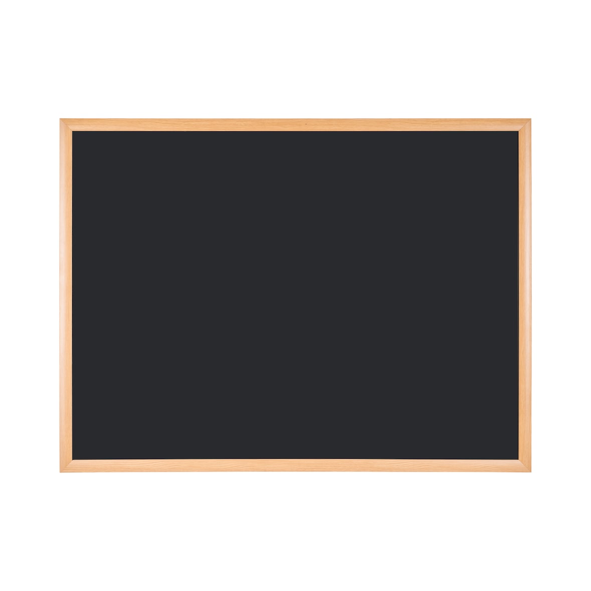Bi-Office, Pizarra Transitional, 120 x 90 cm, Pizarra para Tiza, Marco de MDF Roble