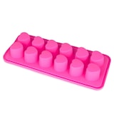 thumbnail of Silikonform Herzen - pink 26x11x3cm - Silikon Form Backen, Seife & mehr - Backform
